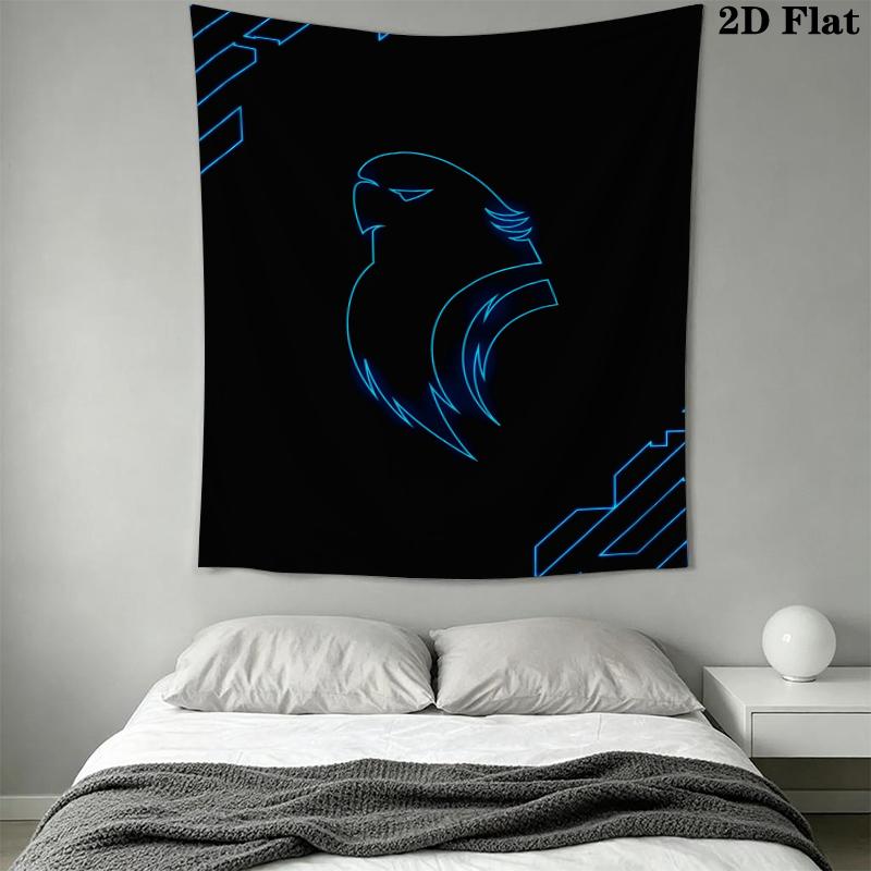 RCD Espanyol Wall Tapestry Aesthetic Wall Hanging Printed Fabric Blanket Decorative Tapestries for Bedroom Living Room Home Decor