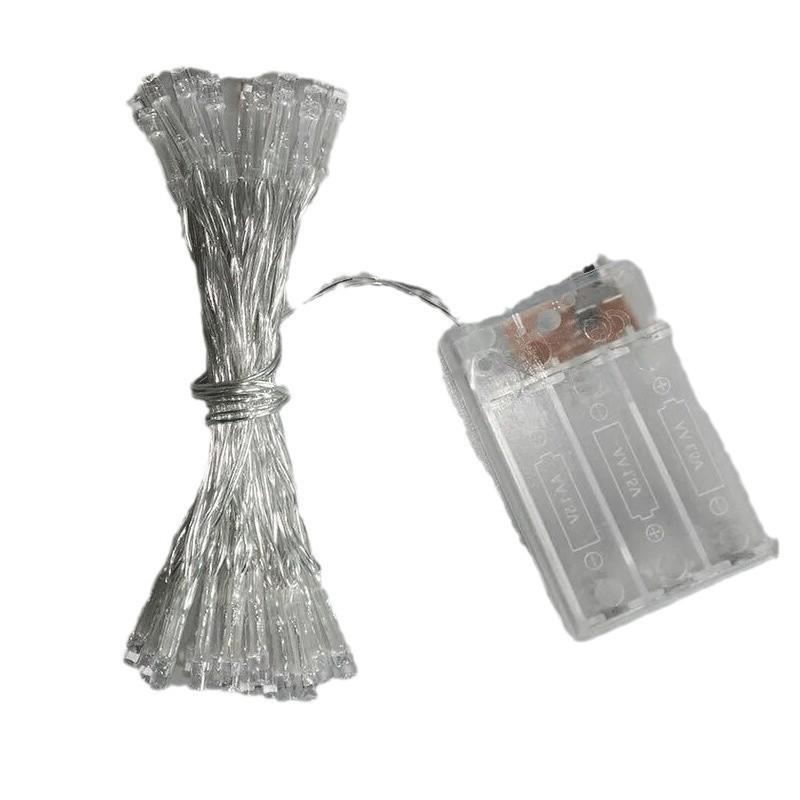 Solar-Powered LED Copper Wire Fairy Lights for Outdoor Decoration