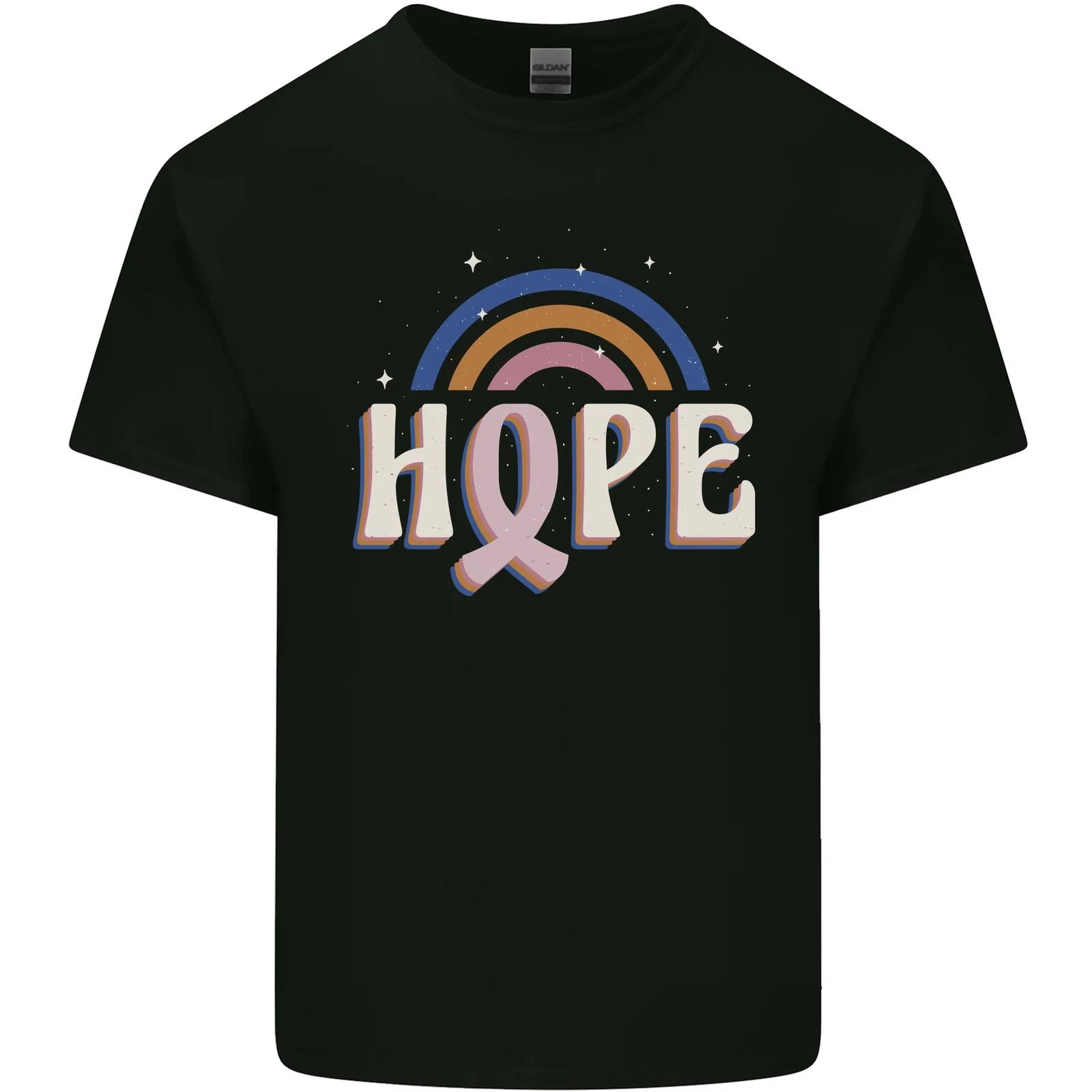 Breast Cancer Awareness Hope Kids T-Shirt Childrens 4XL