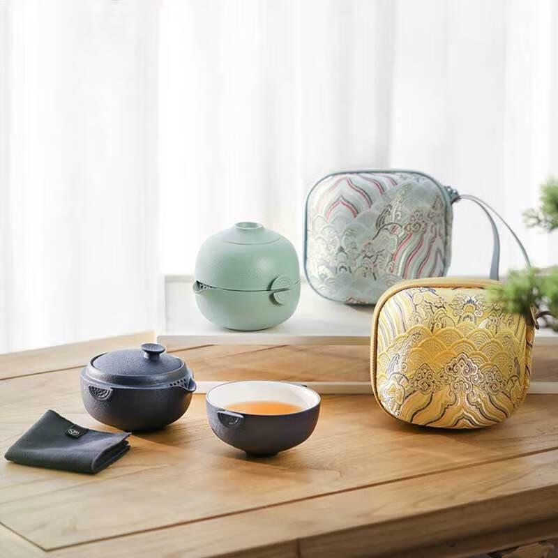 

Edenus Portable Ceramic Travel Tea Set