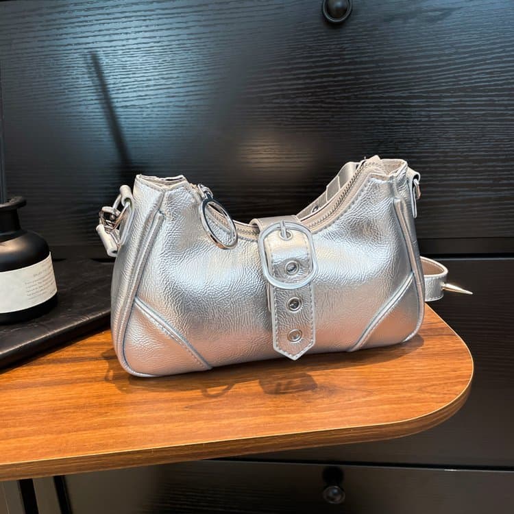 Rivet armpit bag women's shoulder messenger bag