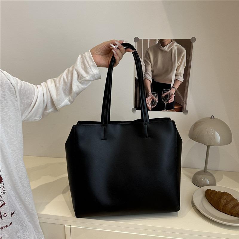 New women's premium shoulder bag diagonal span versatile bucket bag large capacity shopping bag tote bag