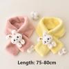 Thick Cold-Proof Collar Plush Children's Scarf All-match Scarves Wraps  Autumn and Winter