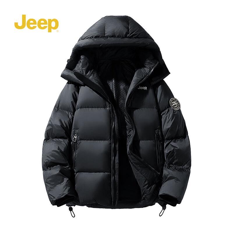 Jeep Unisex P844MWD546 Windproof Warm Padded Jacket