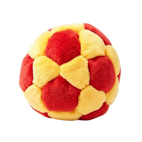 Soccer Sandbags, Soft Plush Football Sack with Spiral Fill, Portable Stress Relief Toy for Kids Adults for Outdoor Fun Foot Coordination Training