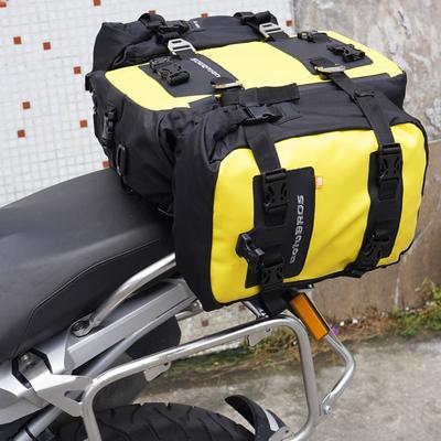 Free Delivery Motorcycle  Motorbike Seat Pack Multifunctional Waterproof Backpack Motocross Saddle Bag Bumper Modification