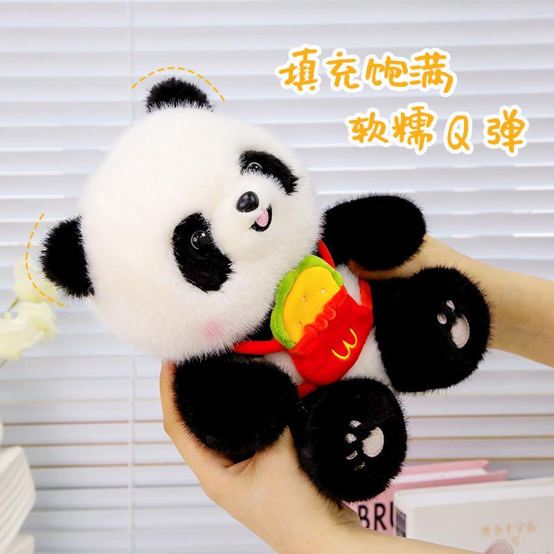 Cute Panda Doll Simulation Plush Doll Throw Pillow Souvenir Birthday Gift