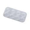Resin Ring Molds Silicone Ring Molds Assorted Sizes Ring Casting Mold Cat Ears/Circle Jewelry Molds for Pendant Earrings