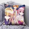 To LOVE RU lala Momo Yami Pillow Covers Home Sofa Cushion Covers and Aecorative Custom