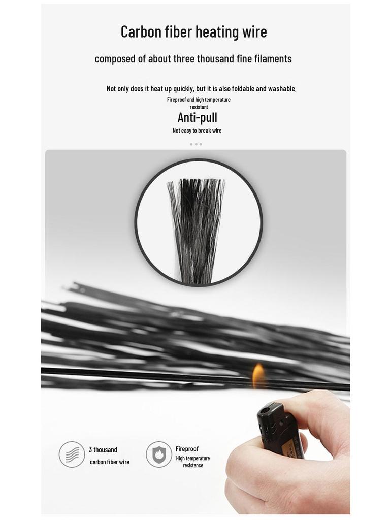 Smarte Mehrzonen-USB-Heizweste mit Graphen-Technologie für winterliche Wärme