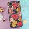 Chrysanthemum Case For Xiaomi Redmi Note 14 13 9 10 11 12 Pro 9S 10S 11S 12S Redmi 13C 10C 12C 14C Cover