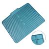 For Kitchen Tableware Dish Drying Mat Silicone Silicone Drain Pad 1 Pc 40x33cm