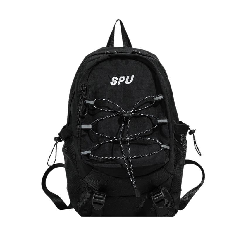 

Children s school bag new Korean leisure large-capacity backpack outdoor mountaineering camping sports light backpack 24*12*36