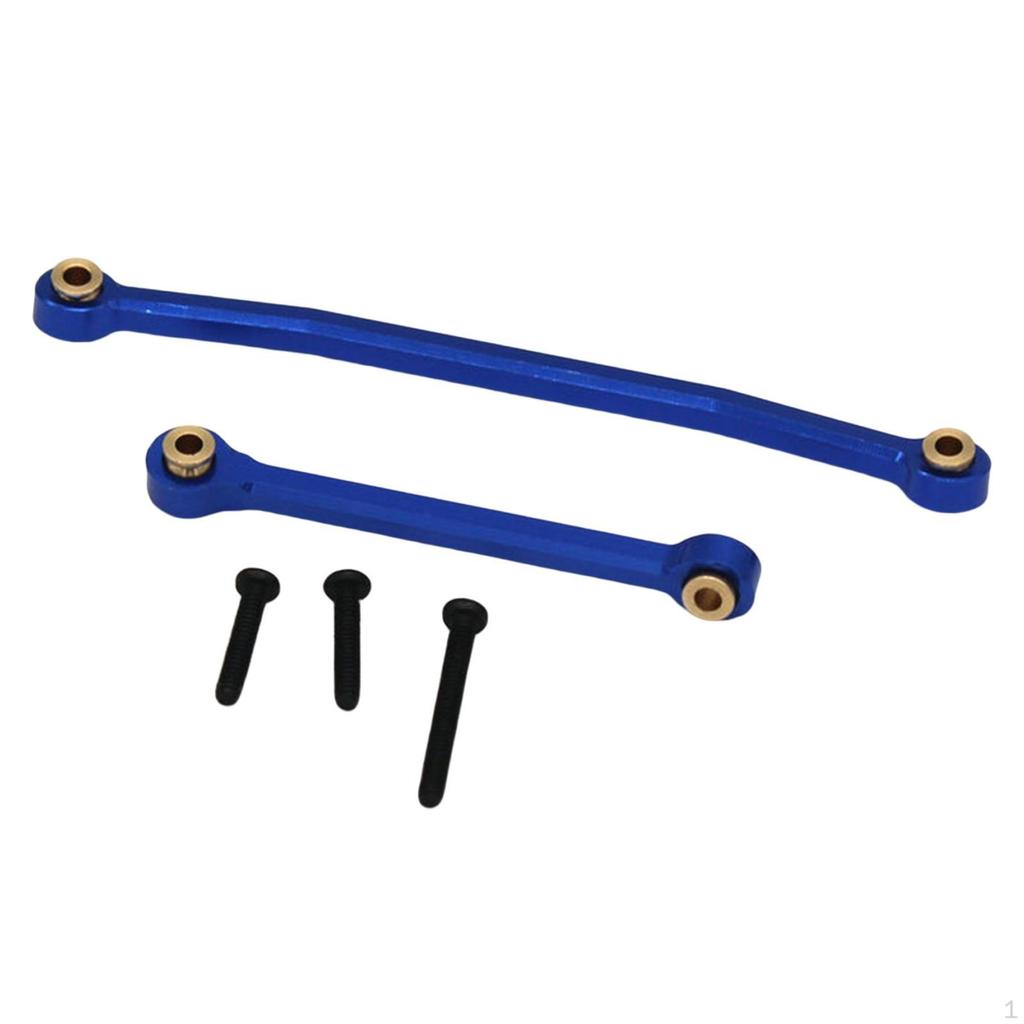 Alloy Steering Rod Tie Links Kit High Tightening Link for 1/24