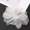 10Pcs 3D Flower Organza Lace Patches Applique For Bridal Wedding Dress Home Gradient Lace Trim Sewing Accessories Room Decora