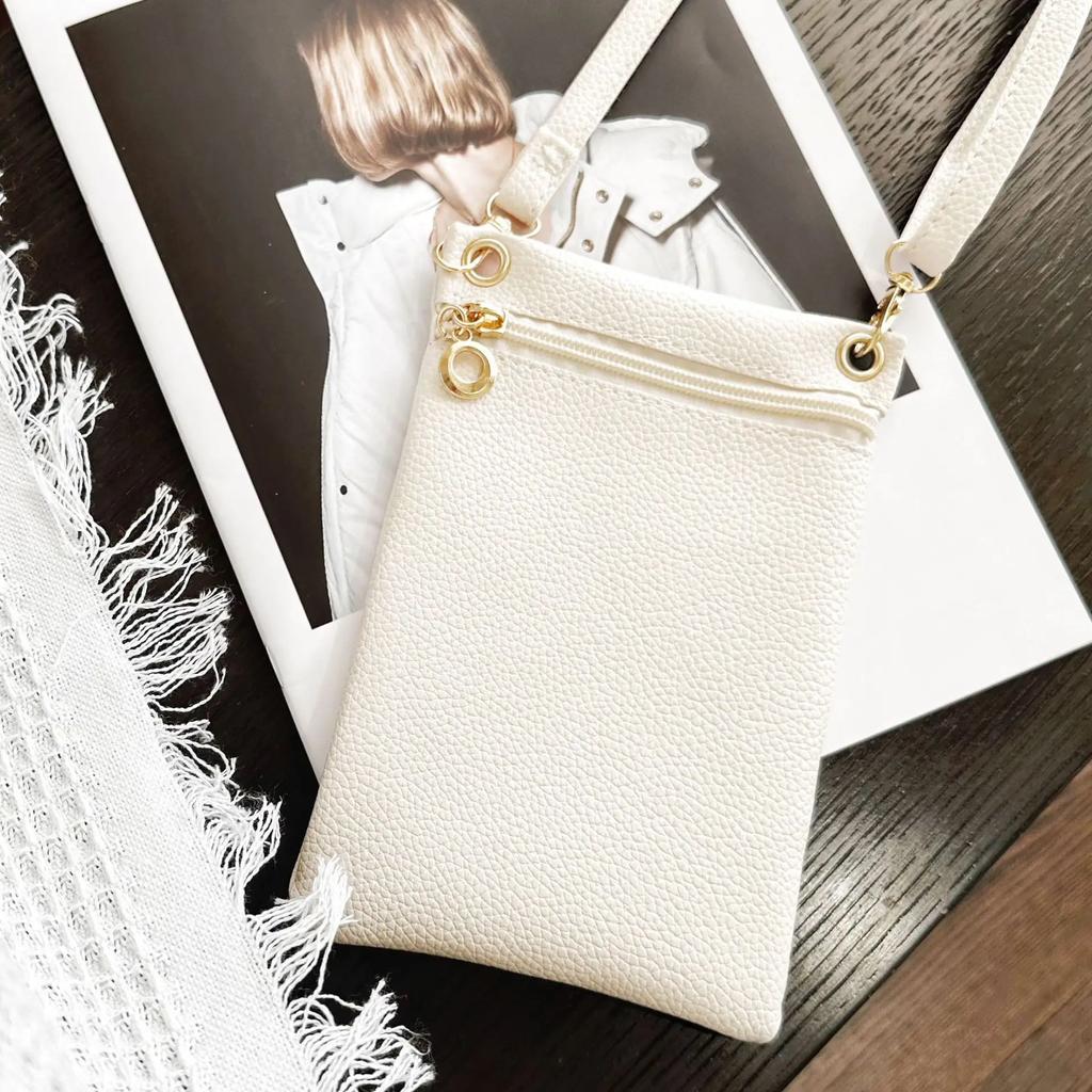 PU Soft Leather Women's Handbag Fashionable Multi functional Phone Bag Mini Crossbody Bag Single Shoulder Coin Wallet