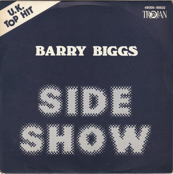 

7inch Record BARRY BIGGS Side Show 4B00698832 TROJAN 1977 Belgium Reggae Ska Dub Used