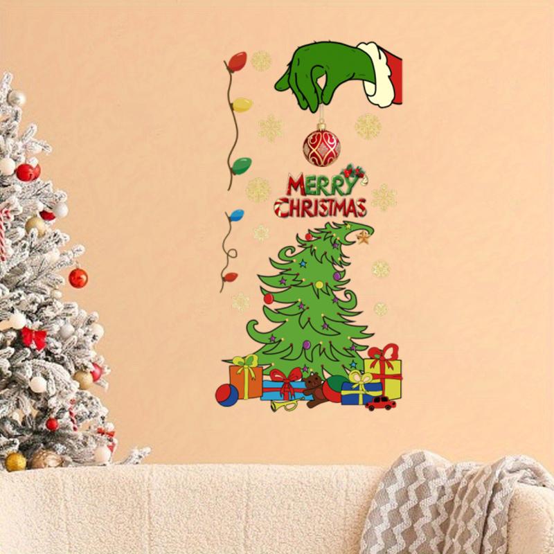 1 Pc Christmas Festive Party Living Room Sense Of Atmosphere Christmas Tree Colourful Lights
