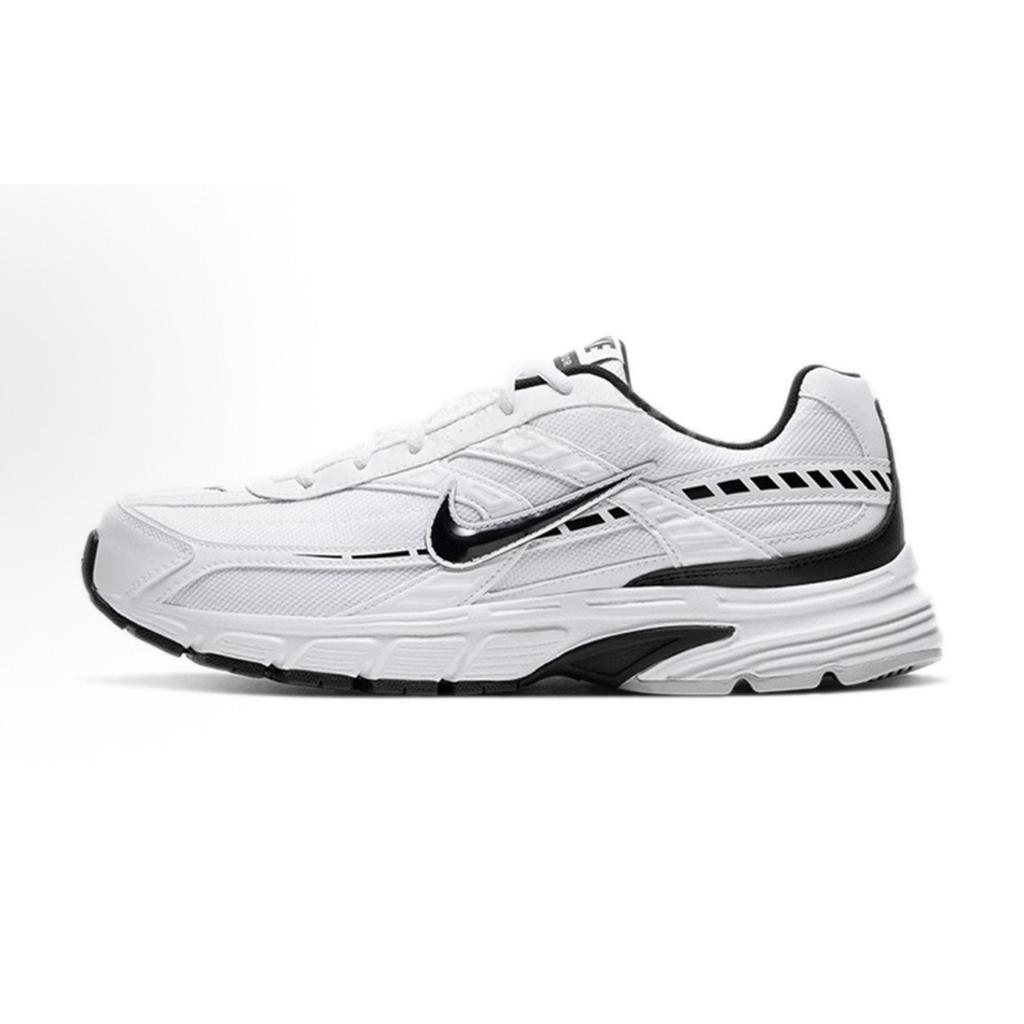 Nike Initiator Abrasion Resistant Low top Running Shoes Unisex Silver 394055-100(Team277-S-BOX)