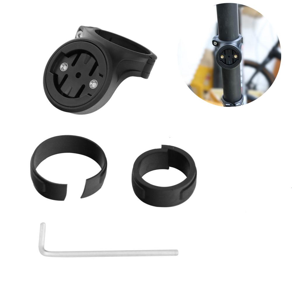 Bike Computer Mount, 3.1x3.1x2.0in 30g Mountain Road Bike Handlebars Seatposts Bracket Holder with Nylon Material, Multifunctional Compact Design for