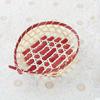 1Pc Mini Handmade Bamboo Fruit Basket for Outdoor Patio Garden Picnic Home Kitchen Dining Room Living Room Halloween Gift Christmas Gift