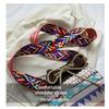 Bohemian Drawstring Bucket Bag Ethnic Embroidery Tassel Decor Cute Boho Handbag for Boho Lovers Vacation Daily Use