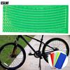 5 pieces Bicycle Reflective Tape Bike Reflective Stickers Crack Resistant High Reflective Index Highly Reflective Material