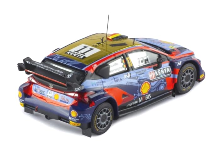 Ixo Model B Hyundai I20 N Rally1 22 Safari Rally #11 T.Neuville/M.Wydaeghe 1/43 RAM855