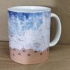 Pet Footprint Beach Ocean Ceramic Coffee Mug