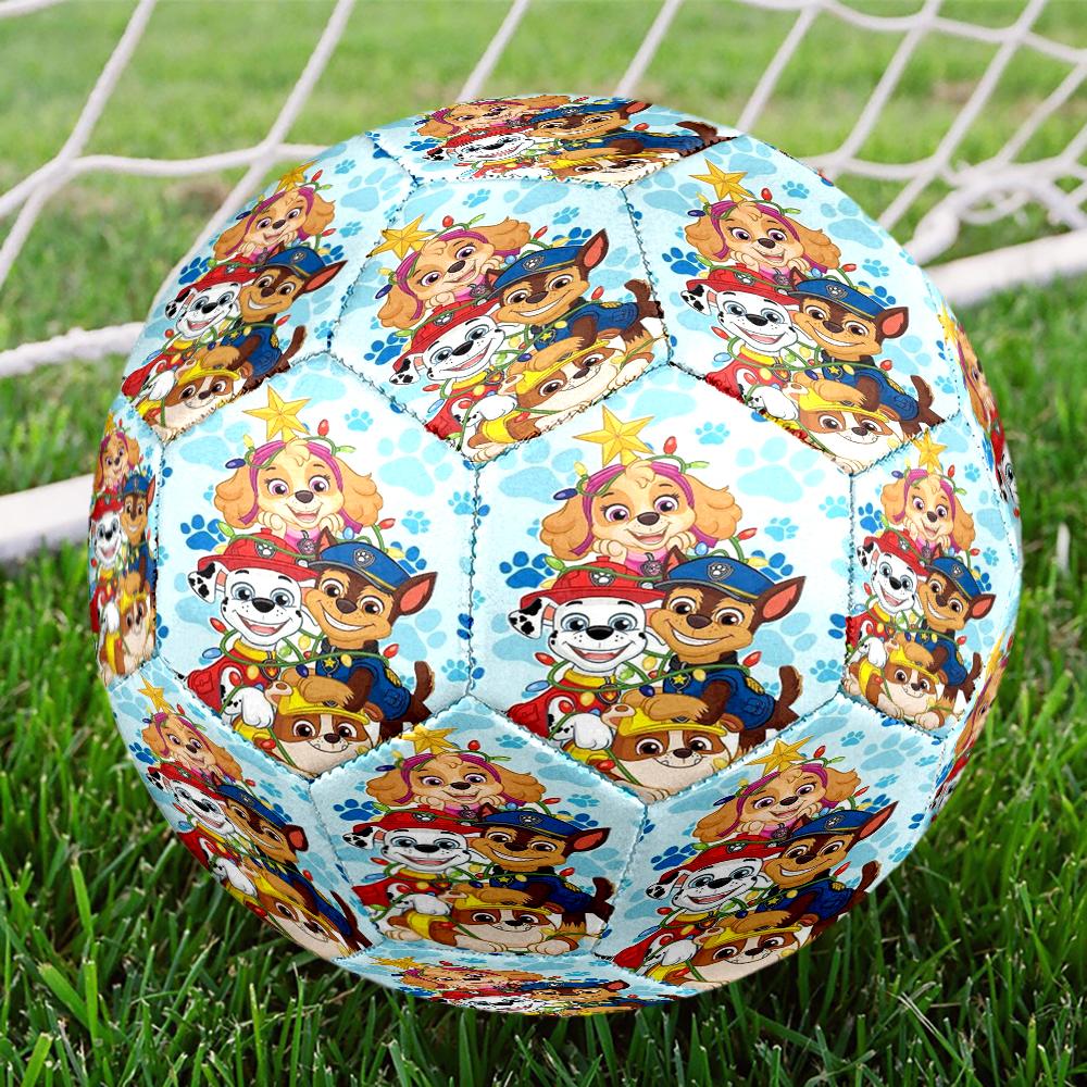 PAW Patrol Theme Size 5 Soccer Ball, Suitable for Both Indoor and Outdoor Matches, a Gift Suitable for Everyone.