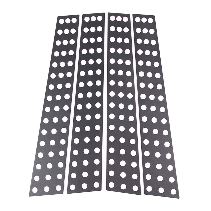 Для Land Rover Range Rover Sport 2005-2013 Декоративная панель-наклейка на центральную стойку автомобиля, сотовая структура, из алюминиевого сплава, Автоаксессуары style B