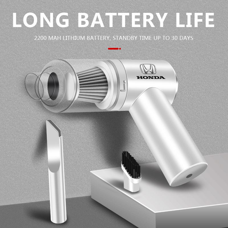 Car Wireless Vacuum Cleaner High Powerful Dual Use Portable Vacuum Cleaner For Honda Civic