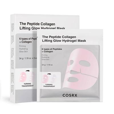 The Peptide Collagen Lifting Glow Hydrogel Mask 34g*3EA