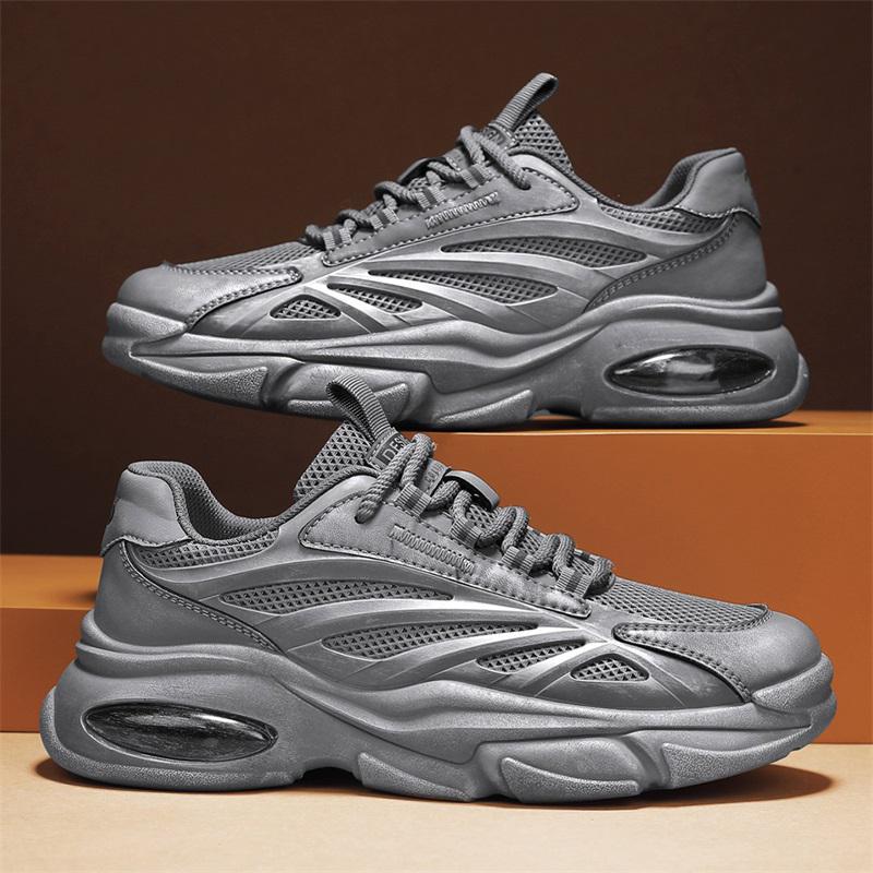 2025 summer new men's running shoes Internet celebrities with the same trend dad shoes, student casual breathable sports shoes