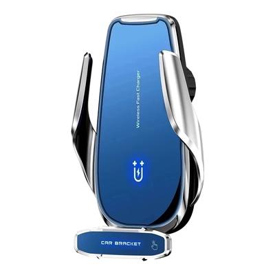 Szybka bezprzewodowa ładowarka 15w uchwyt samochodowy automatyczny zacisk uchwyt na telefon kompatybilny z ładowarką Qi do telefonu Max 7.2'' dla Iphone 12 12 Max