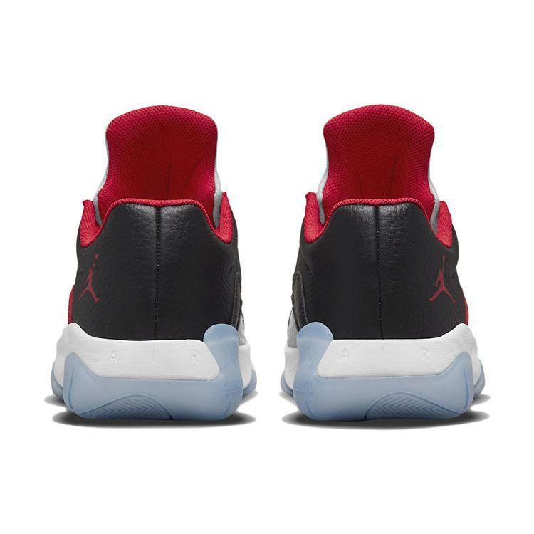 Air Jordan 11 CMFT Low White Black University Red Men Sneakers DO0613-160