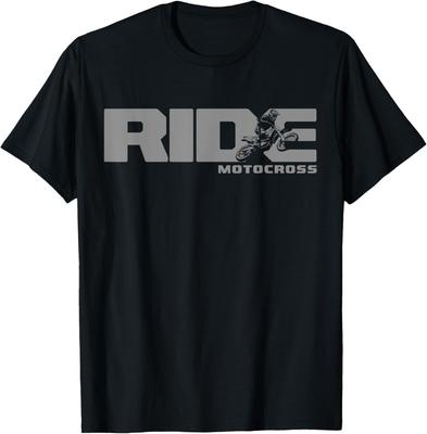 Koszulkka Motocrossowa dla Motocyklisty Koszulka Motocyklisty 100% Bawełna Okrągły Dekolt Krótki Rękaw Letnia Codzienna Męska Koszulka Streetwear