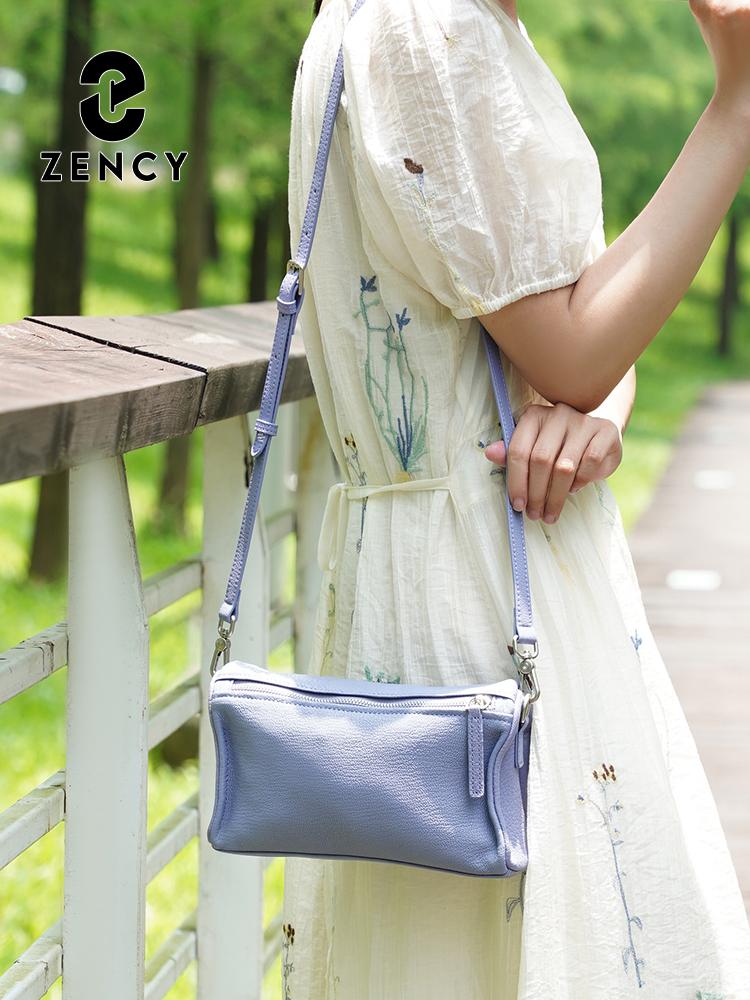 Zency Women's Genuine Leather Bag Ladies Sheepskin Bag Satchels