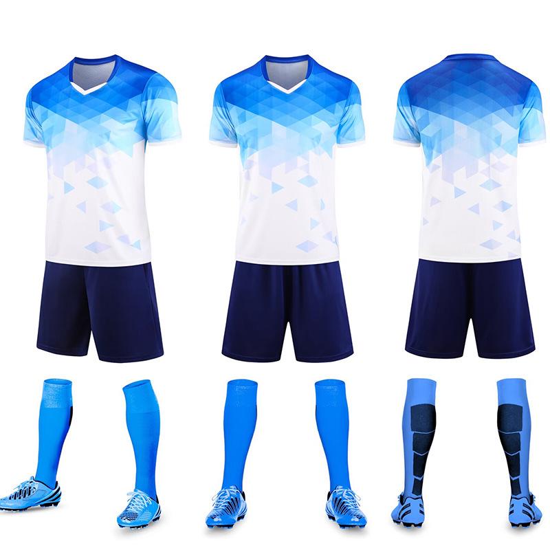 Youth Training Camp Sports Uniform - Adult & Kids Quick-dry Football Set