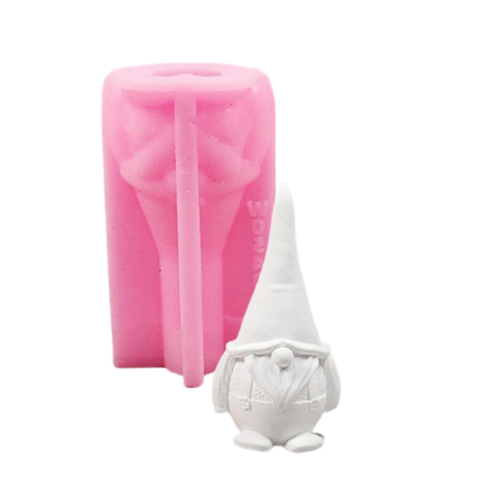 

Силиконовые формы для свечей и мыла из гипса в виде гномов, силиконовые формы для шоколада и мастики