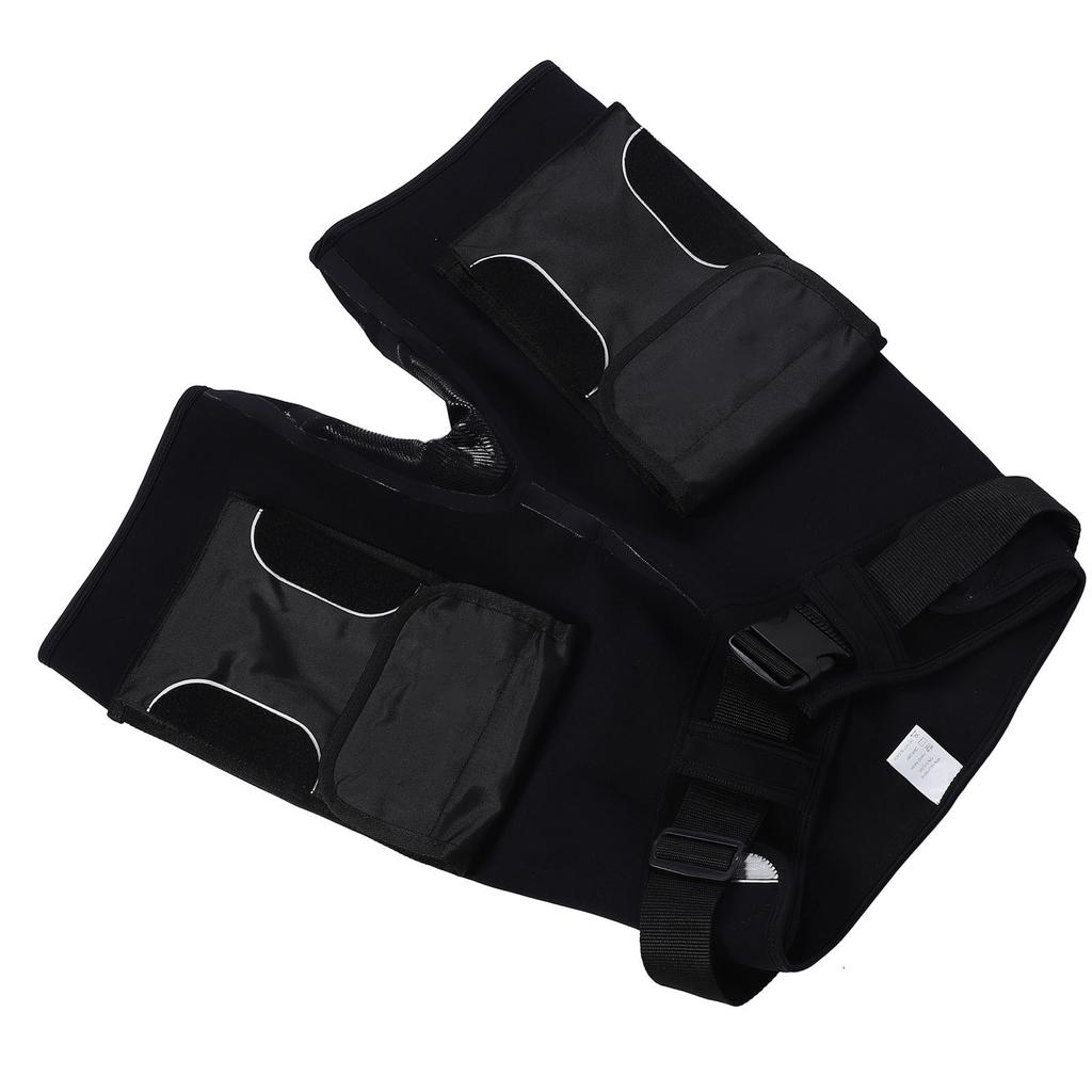 YONSUB Diving Tech Shorts with Pockets High Waist Keep Warm Stretchy Neoprene Short Pants for Scuba Diving Surfing