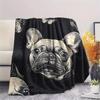 Cartoon Images of Cats Dogs Print Flannel Blanket,High Quality Comfortable for All Seasons,Home Decor,Warmth and Comfort,Perfect for Christmas Gifts