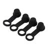 Tbest 4x Black Rubber Brake Bleeder Nipple   Dust Cover 8mm Motorcycle