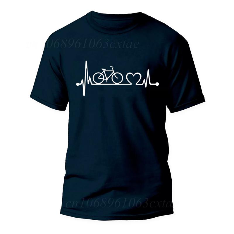 

Cyclist Biking Lover T-Shirt Men Women Funny Tee Shirt Crewneck Mountain Bike Cycling Classic Short Sleeve Tshirt Gift Idea Tops S
