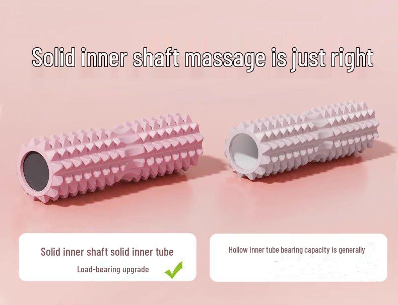 Συμπαγής Κύλινδρος Μασάζ από Αφρό EVA για Μυϊκή Χαλάρωση και Γιόγκα