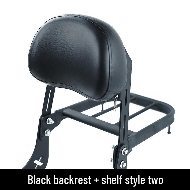 CFMOTO 450clc Upgrade: Anti-Fall Bumper, Retro Side Bag, Helmet Bag, Foldable Backrest, Luggage Rack