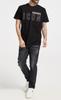 Značkové tričko DSQUARED2 icon nero -45% - Velikost: XL