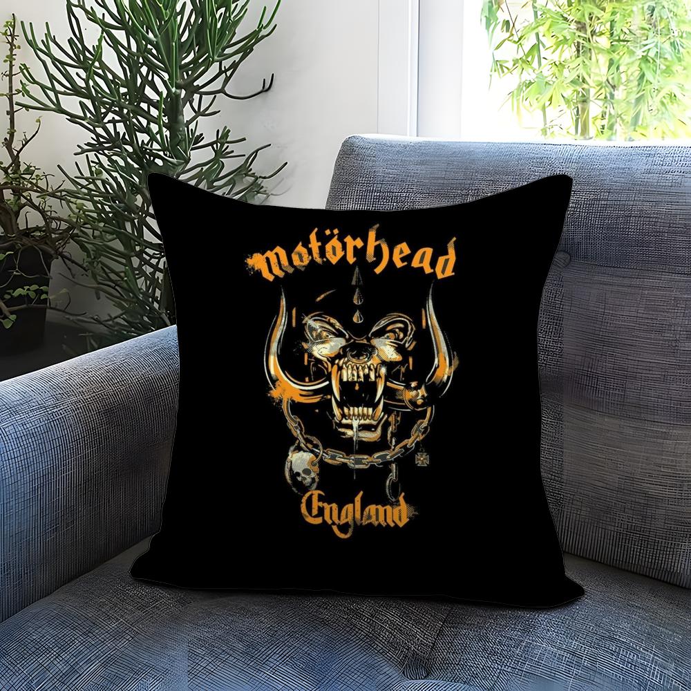 Poszewka na poduszkę Rock Band Motörhead Wygodna Dwustronna Poszewka na Poduszkę Idealna do Samochodu Sofy Sypialni i Nie Tylko