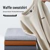 Baleno Men's Waffle Knit Loose Fit Sweatshirt