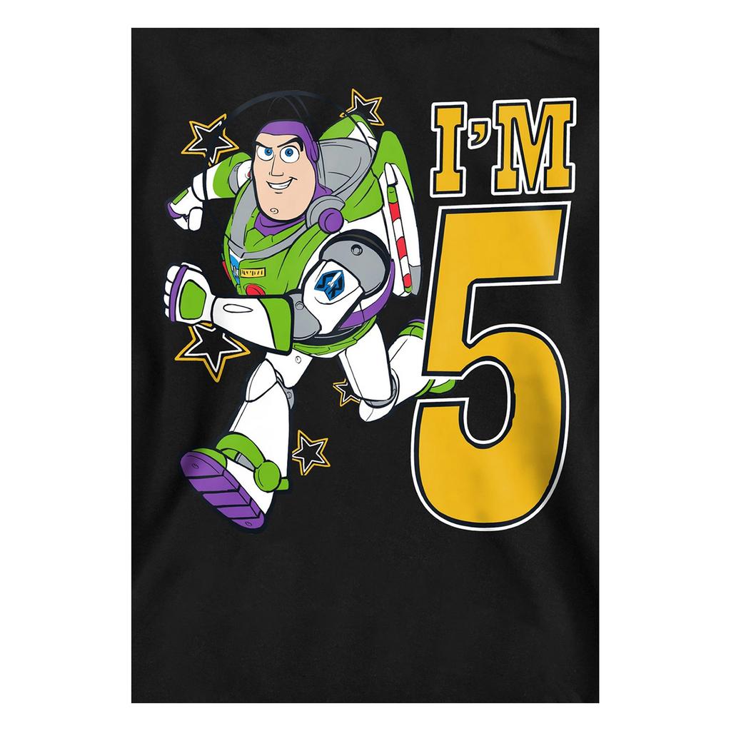 Toy Story Childrens/Kids I'm 5 Buzz Lightyear Birthday Hoodie